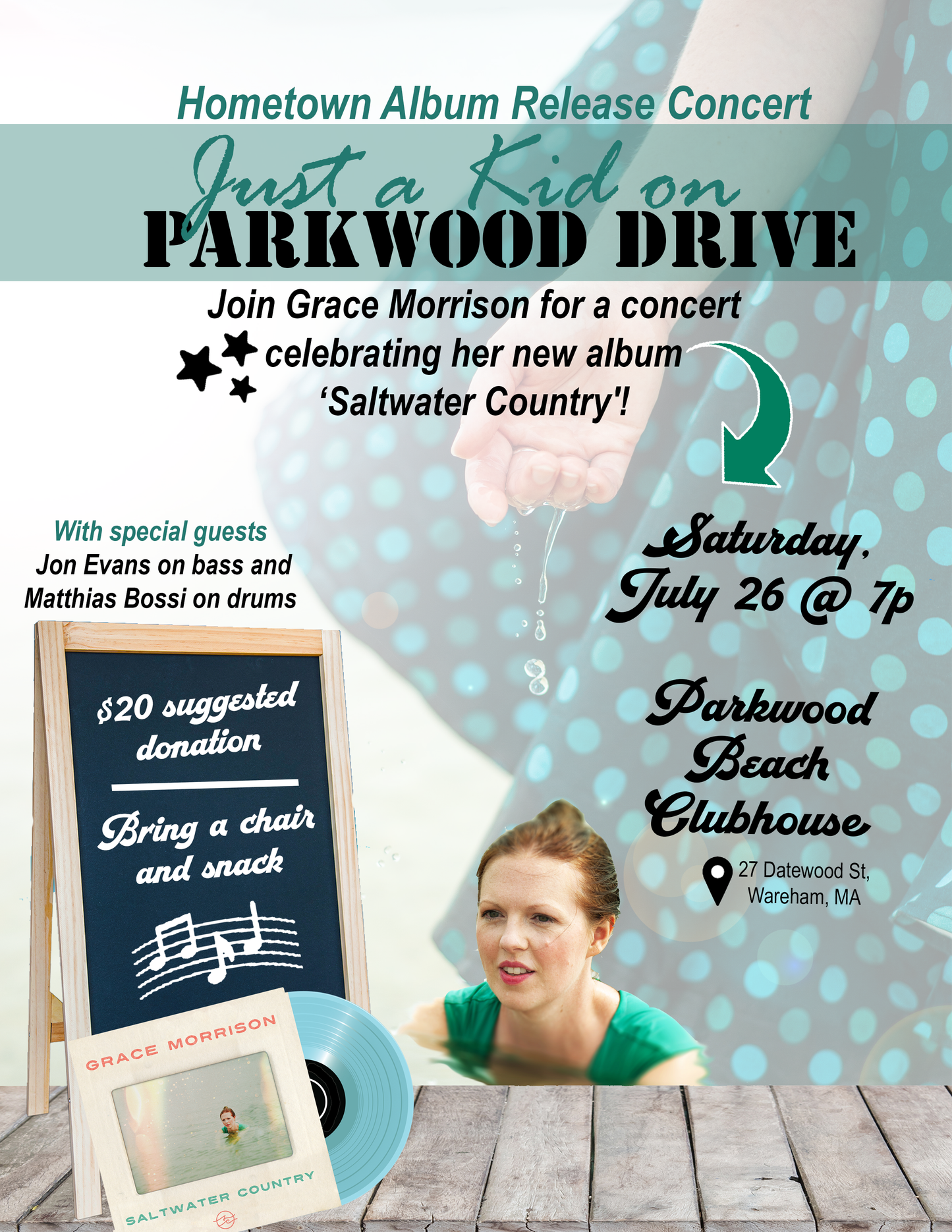 RSVP / Donate to Just a Kid on Parkwood Drive Concert