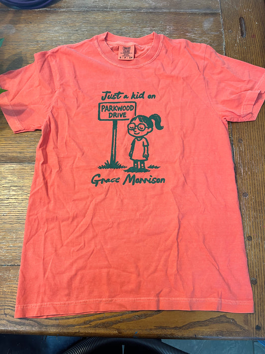 Just a Kid on Parkwood Drive unisex t-shirt